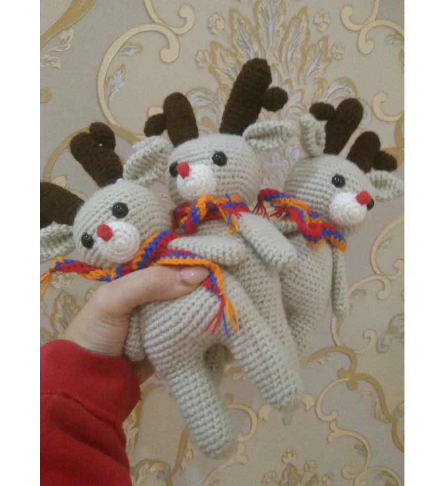 Handmade toy. deer