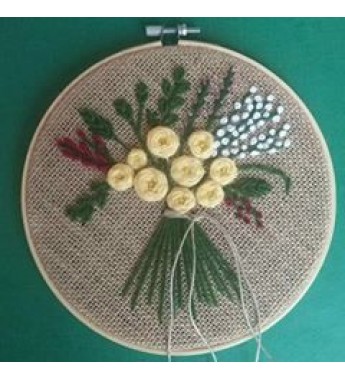 EMBROIDERY IN ROUND FRAMES