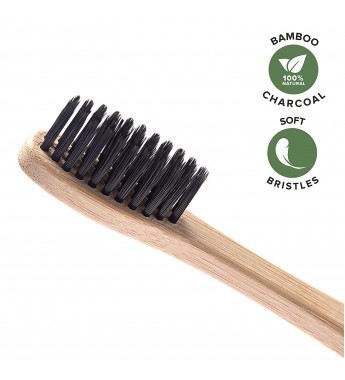 Bamboo Toothbrushes, Soft Bristles